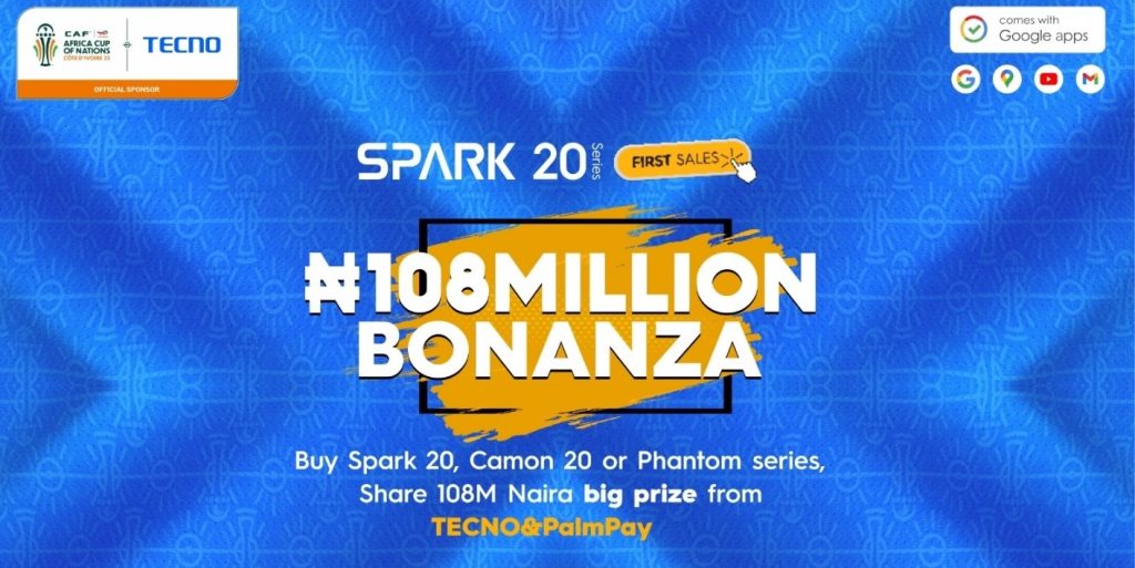 TECNO SPARK 20 Unveils N108m January 2024 Promo
