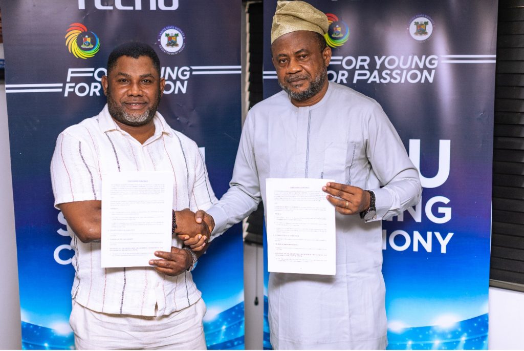TECNO Signs MoU To Transform Lagos Football Pitches To Training Standard