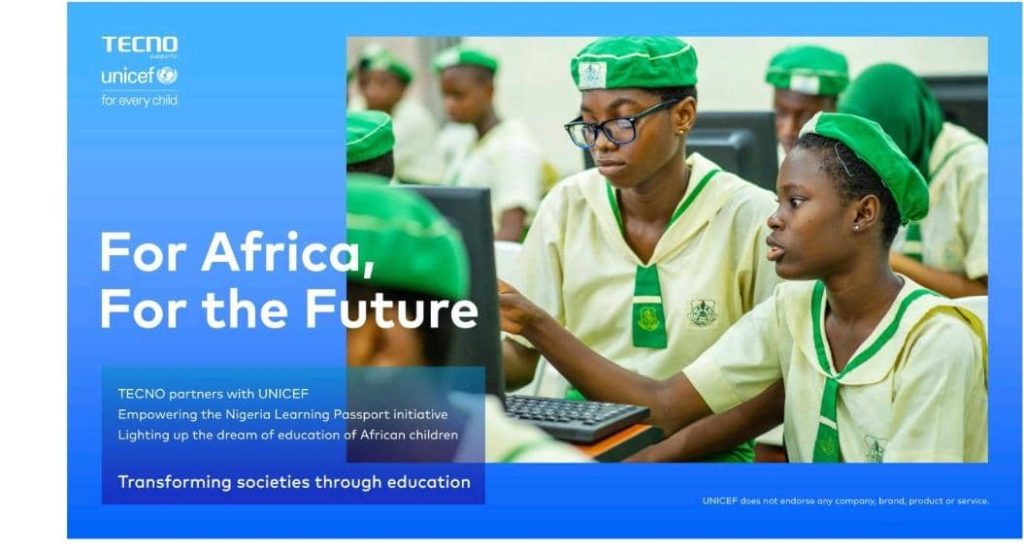 TECNO Partners UNICEF To Support Digital Learning For Children