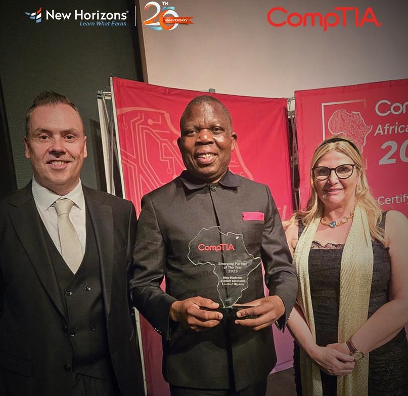New Horizons Wins CompTia Africa’s Best ICT Award